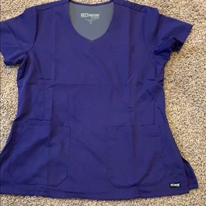 Greys anatomy purple rain top